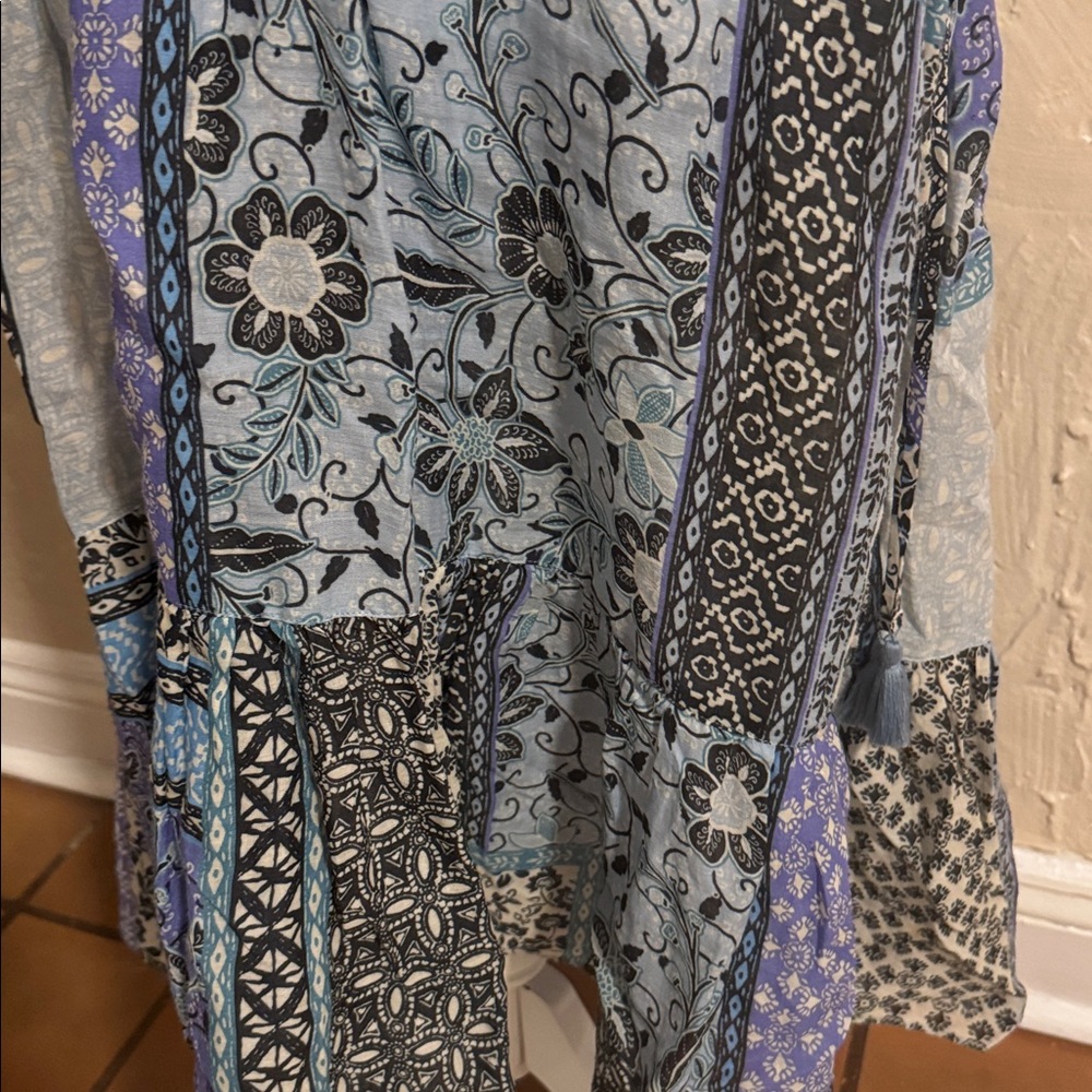 Johnny Was Marrakesh Drawstring Midi Dress - Picture 10 of 10